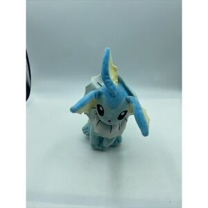 Vaporeon Pokemon Stuffed Plush japanese Game Freak Nintendo 2018 8"